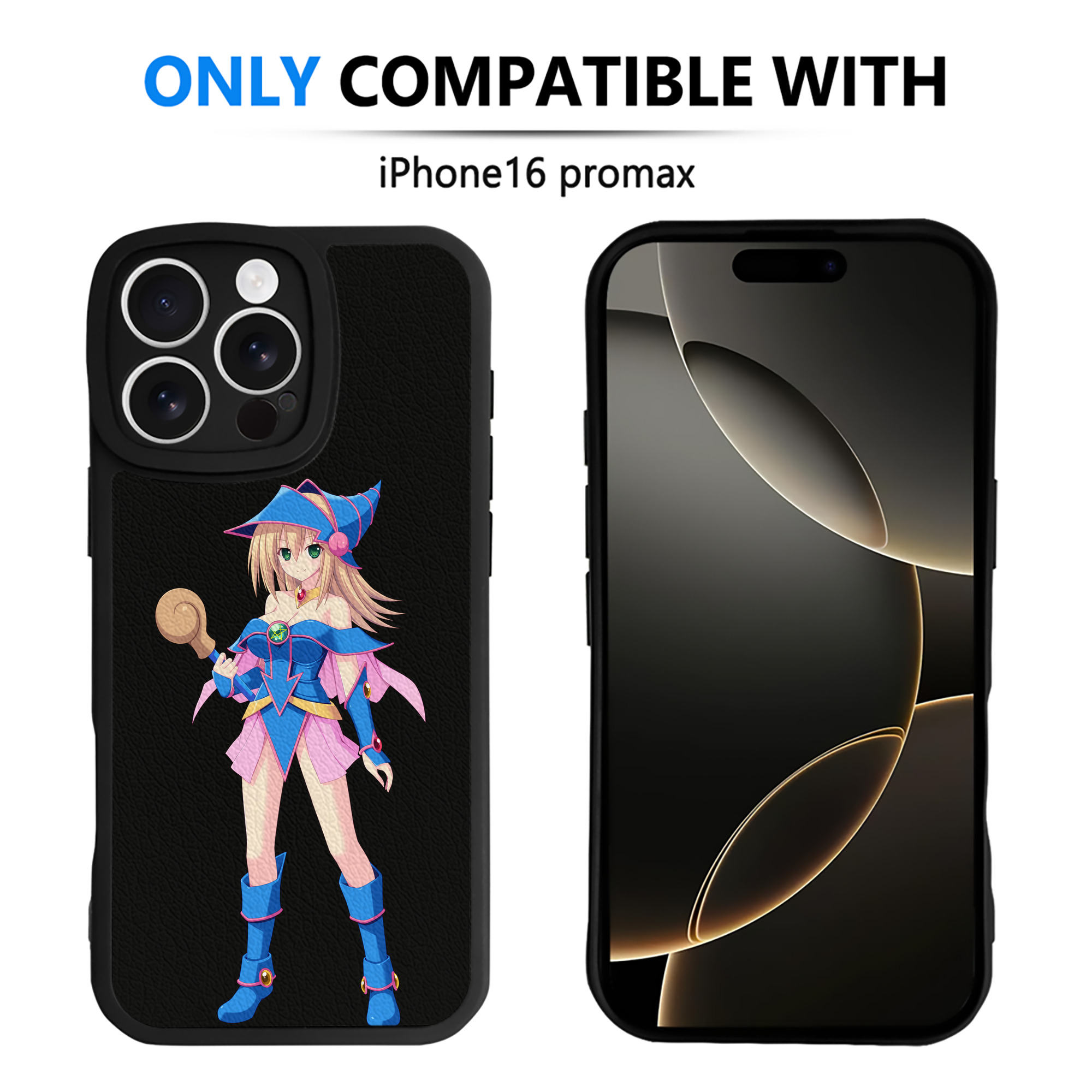 遊☆戯☆王 Yu-Gi-Oh! 【iPhone 16シリーズ対応】シリコンスマホケース（レザー調） 材質：シリコン